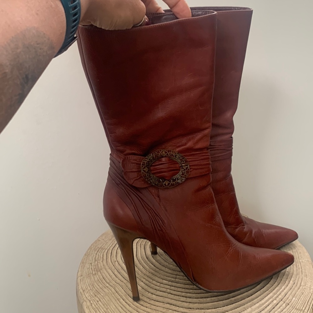 Beautiful 4 inch heel boots! Only used 3 times. Great condition. Size 7.5